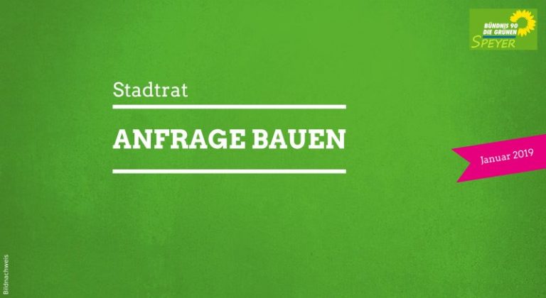 Stadtrat: Anfrage BAUEN