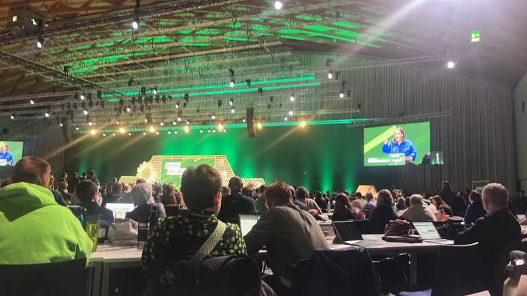 Live dabei: Speyerer Grüne auf der Bundesdelegiertenkonferenz 2023